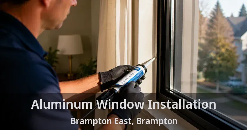 Aluminum Window Installation Brampton East, Brampton - ON