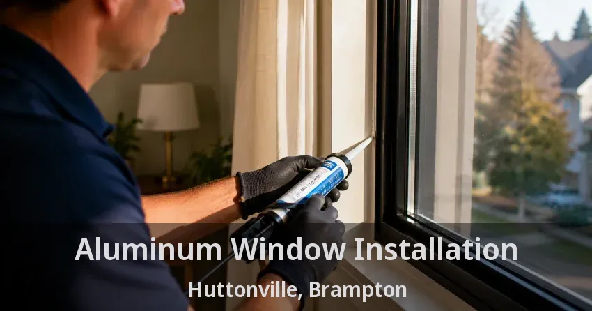 Aluminum Window Installation Huttonville, Brampton - ON