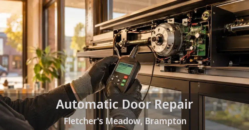 Automatic Door Repair Fletcher's Meadow, Brampton - ON