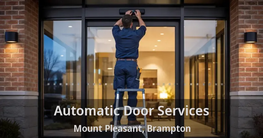 Automatic Door Services Mount Pleasant, Brampton - ON