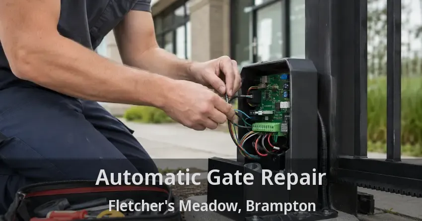 Automatic Gate Repair Fletcher's Meadow, Brampton - ON