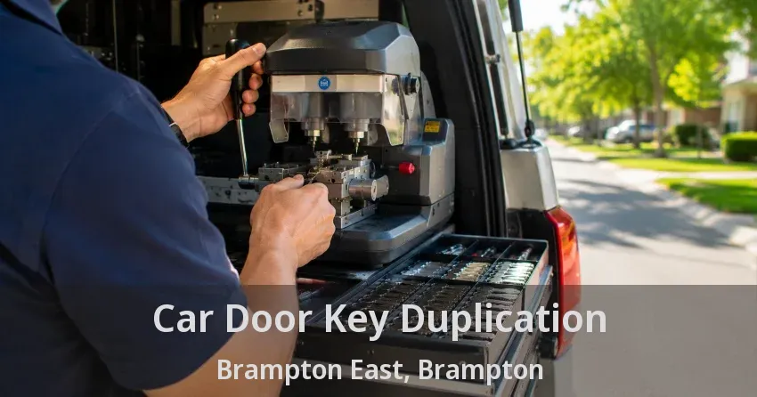 Car Door Key Duplication Brampton East, Brampton - ON