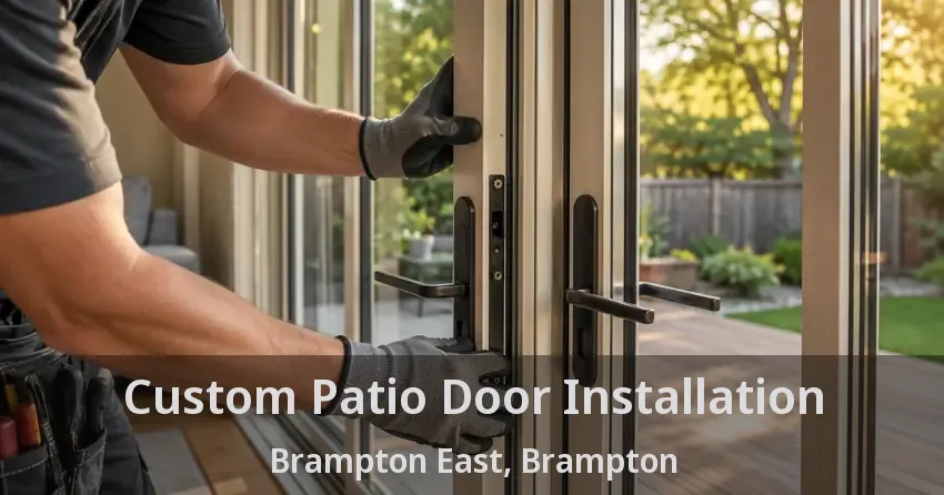 Custom Patio Door Installation Brampton East, Brampton - ON