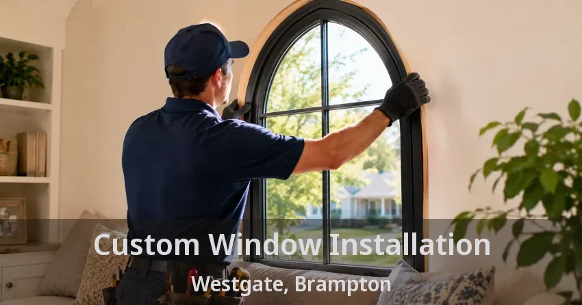 Custom Window Installation Westgate, Brampton - ON