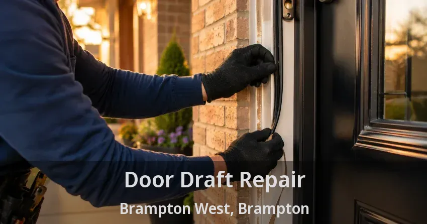 Door Draft Repair Brampton West, Brampton - ON