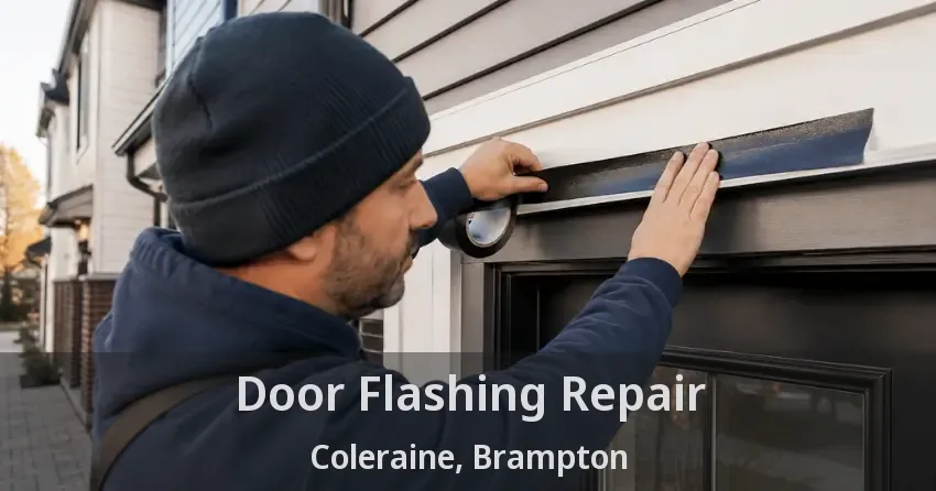 Door Flashing Repair Coleraine, Brampton - ON