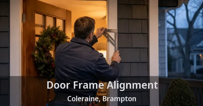 Door Frame Alignment Coleraine, Brampton - ON