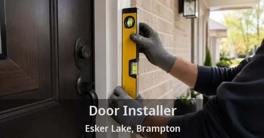 Door Installer Esker Lake, Brampton - ON