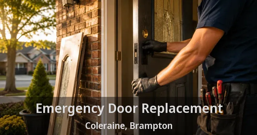 Emergency Door Replacement Coleraine, Brampton - ON