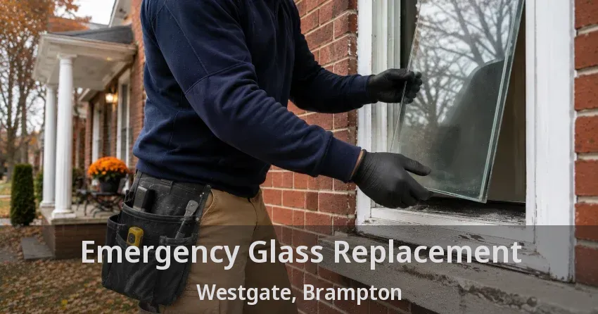 Emergency Glass Replacement Westgate, Brampton - ON