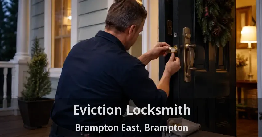 Eviction Locksmith Brampton East, Brampton - ON