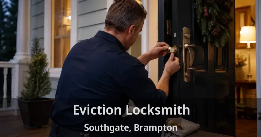 Eviction Locksmith Southgate, Brampton - ON