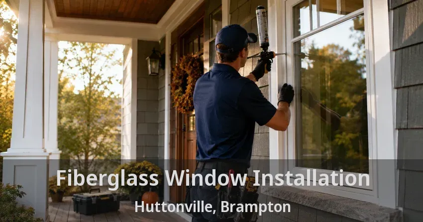 Fiberglass Window Installation Huttonville, Brampton - ON