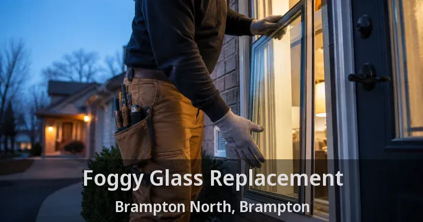 Foggy Glass Replacement Brampton North, Brampton - ON
