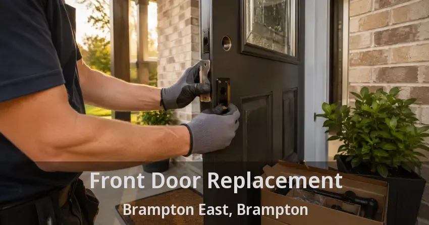 Front Door Replacement Brampton East, Brampton - ON