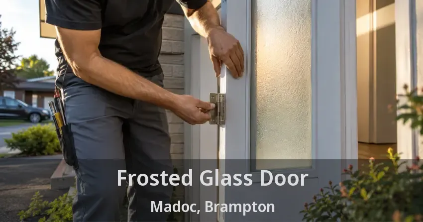 Frosted Glass Door Madoc, Brampton - ON