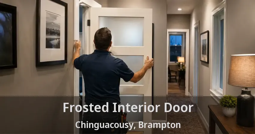 Frosted Interior Door Chinguacousy, Brampton - ON