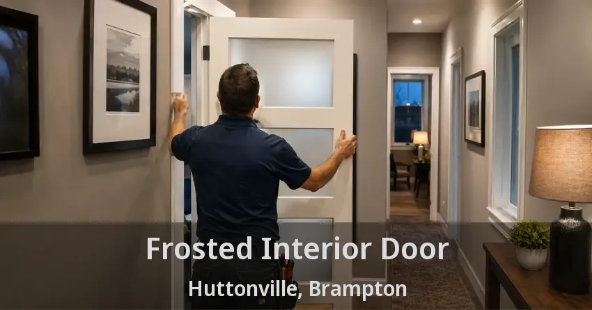 Frosted Interior Door Huttonville, Brampton - ON