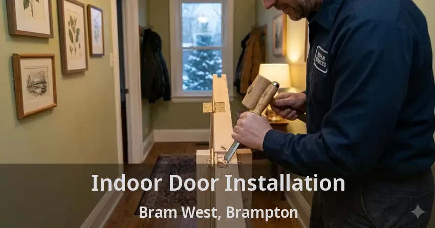 Indoor Door Installation Bram West, Brampton - ON
