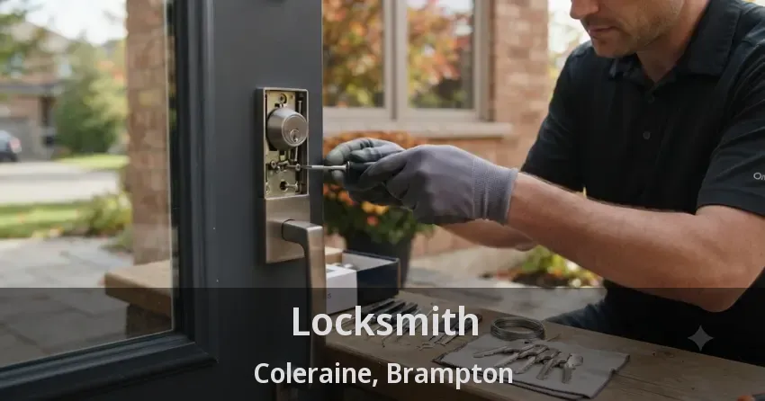 Locksmith Coleraine, Brampton - ON
