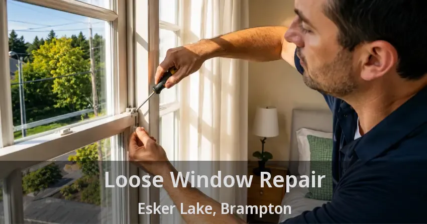 Loose Window Repair Esker Lake, Brampton - ON