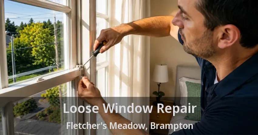 Loose Window Repair Fletcher's Meadow, Brampton - ON