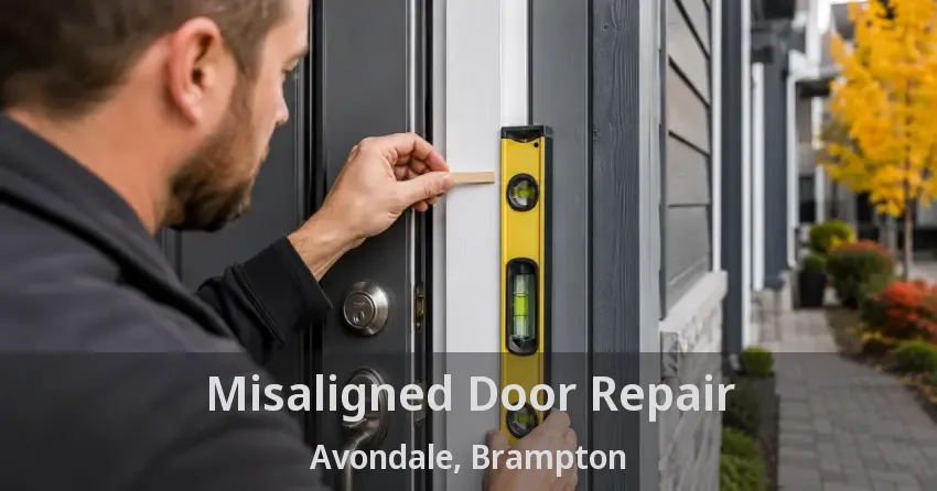 Misaligned Door Repair Avondale, Brampton - ON