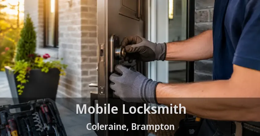 Mobile Locksmith Coleraine, Brampton - ON