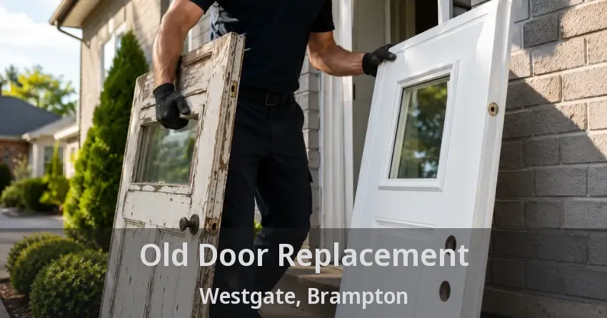 Old Door Replacement Westgate, Brampton - ON