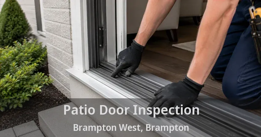 Patio Door Inspection Brampton West, Brampton - ON