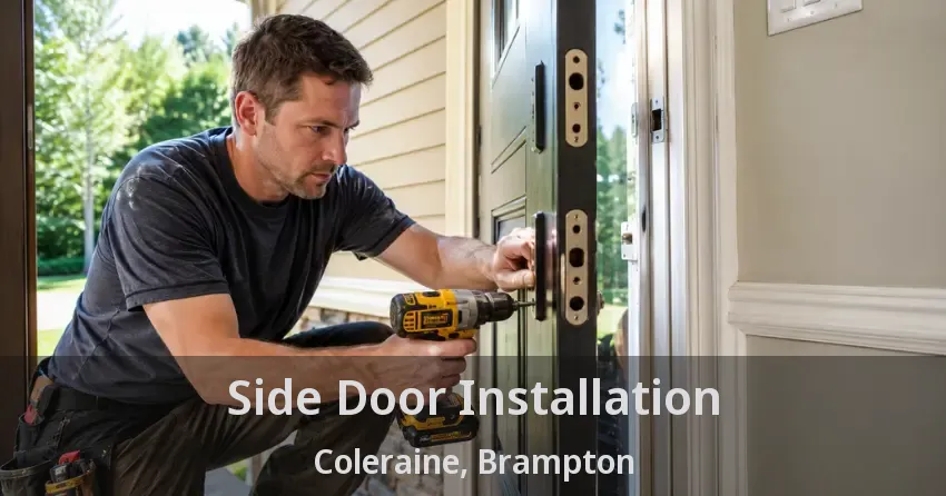 Side Door Installation Coleraine, Brampton - ON
