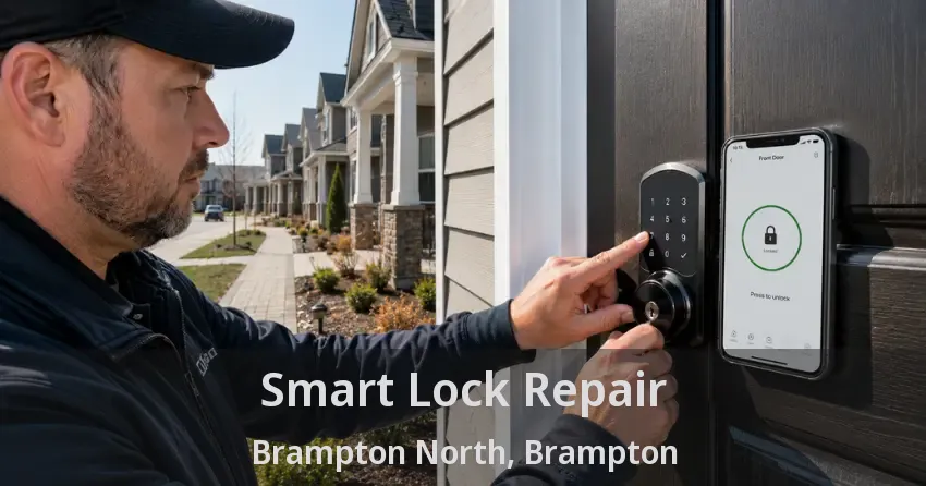 Smart Lock Repair Brampton North, Brampton - ON
