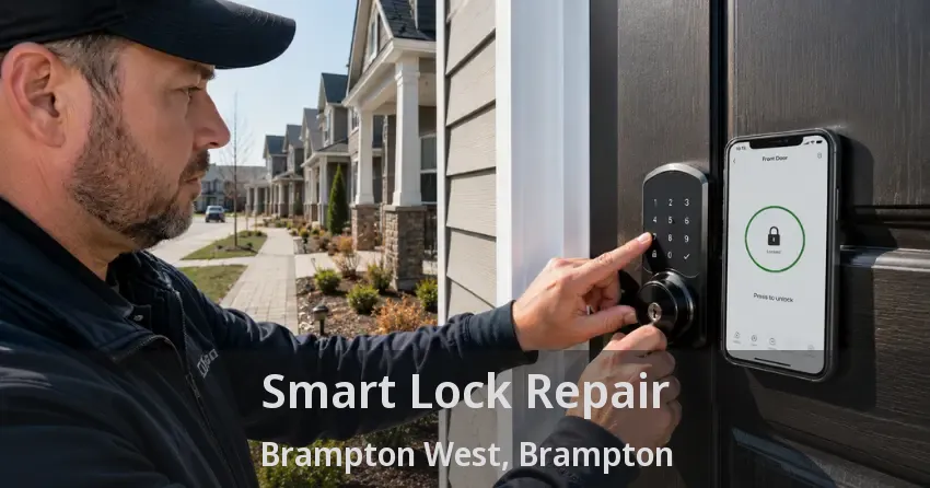 Smart Lock Repair Brampton West, Brampton - ON