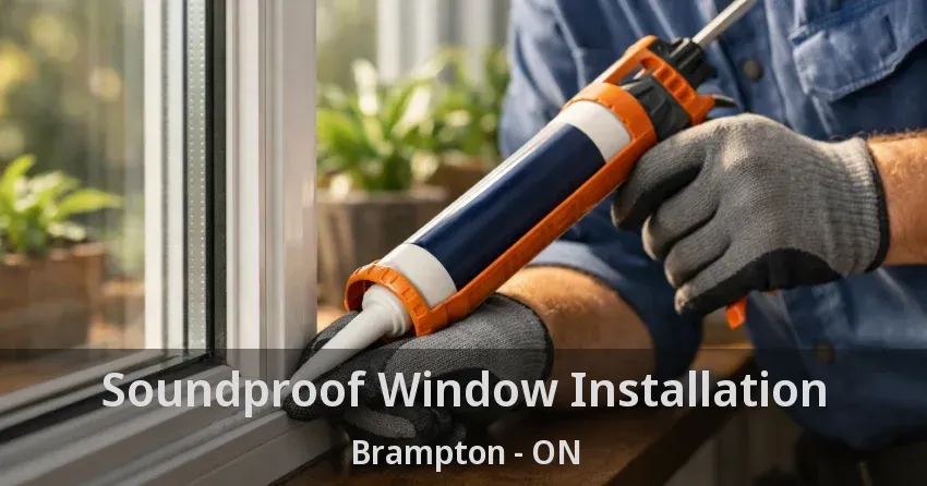 Soundproof Window Installation Brampton - ON