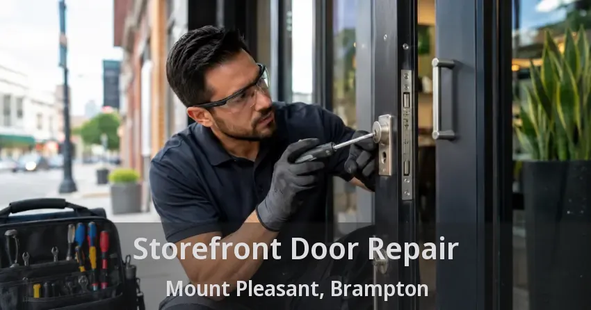 Storefront Door Repair Mount Pleasant, Brampton - ON