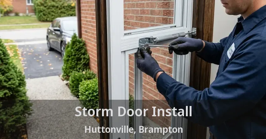 Storm Door Install Huttonville, Brampton - ON