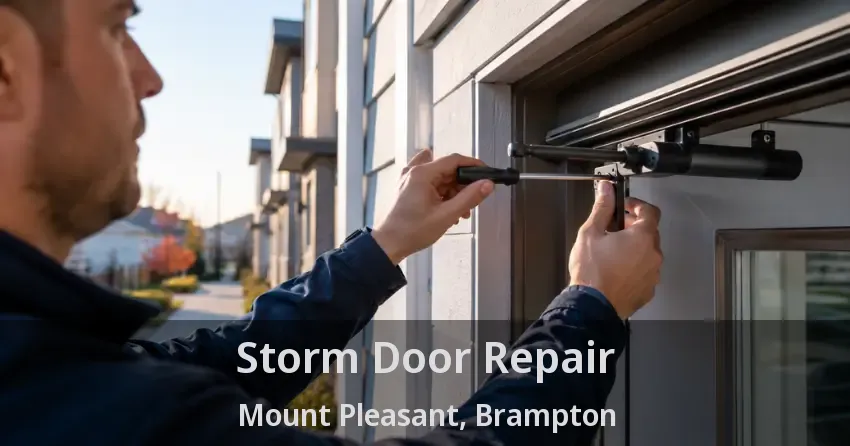 Storm Door Repair Mount Pleasant, Brampton - ON