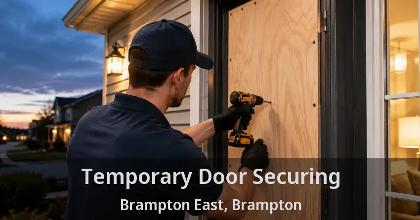 Temporary Door Securing Brampton East, Brampton - ON