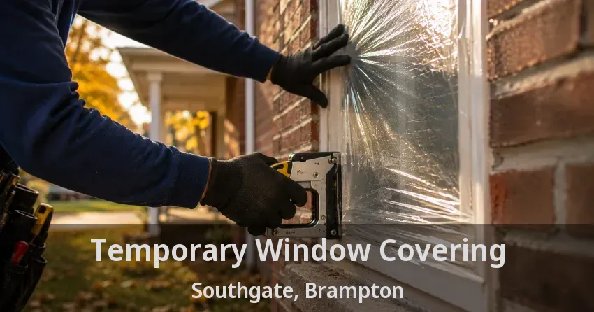 Temporary Window Covering Southgate, Brampton - ON