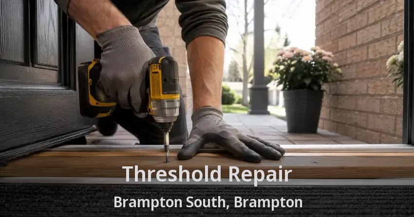 Threshold Repair Brampton South, Brampton - ON