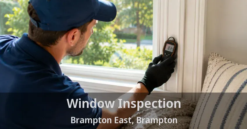 Window Inspection Brampton East, Brampton - ON