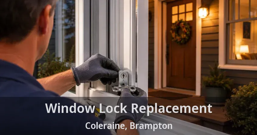 Window Lock Replacement Coleraine, Brampton - ON