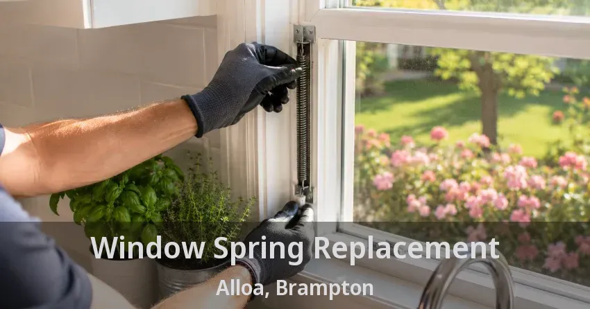 Window Spring Replacement Alloa, Brampton - ON