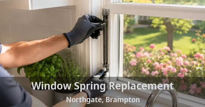 Window Spring Replacement Northgate, Brampton - ON