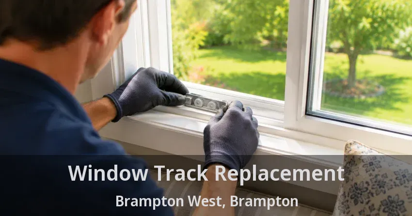 Window Track Replacement Brampton West, Brampton - ON