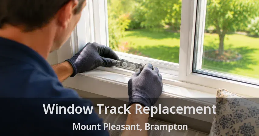 Window Track Replacement Mount Pleasant, Brampton - ON