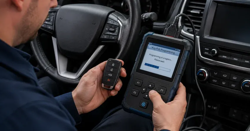 technician replacing ignition cylinder in Castlemore, Brampton