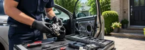 Jammed Car Lock Service Central Park, Brampton
